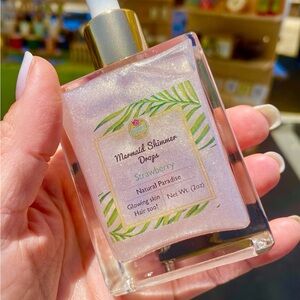 Natural Paradise Mermaid Shimmer Drops! Strawberry 🍓